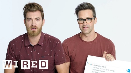 Rhett and his [partner running Youtube Channel